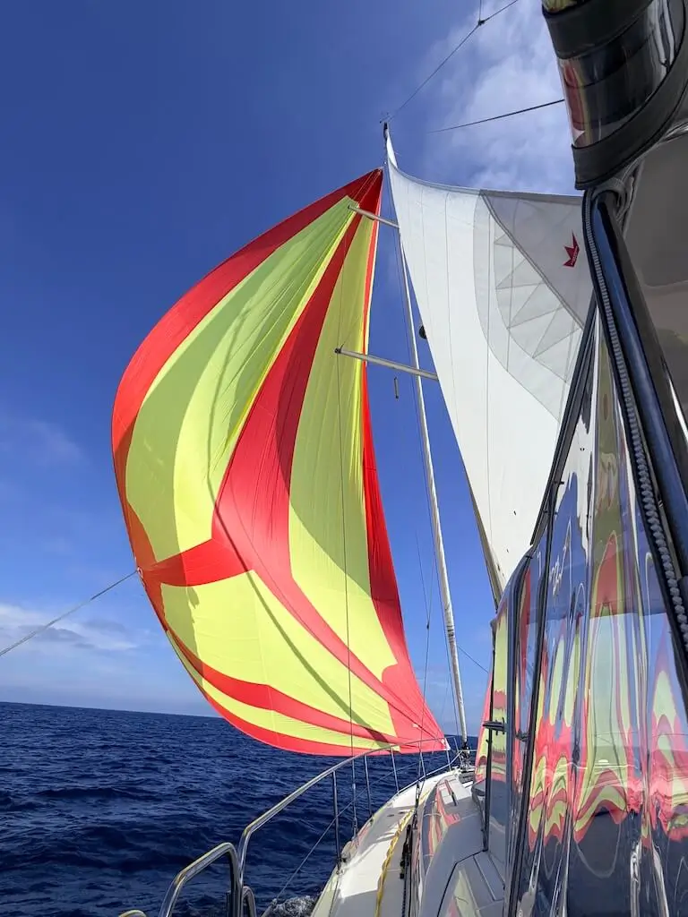 Beneteau Oceanis 51.1 asymmetrical spinnaker
