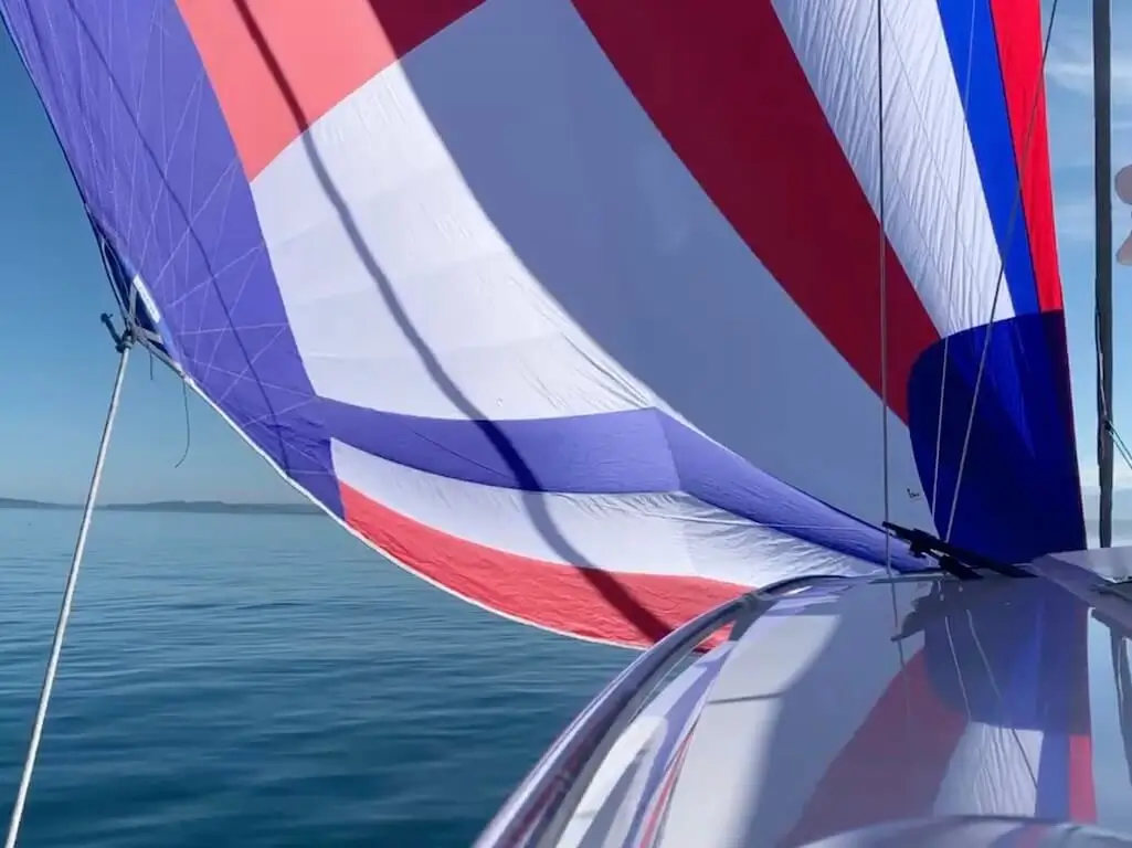 Moody 44 asymmetrical spinnaker